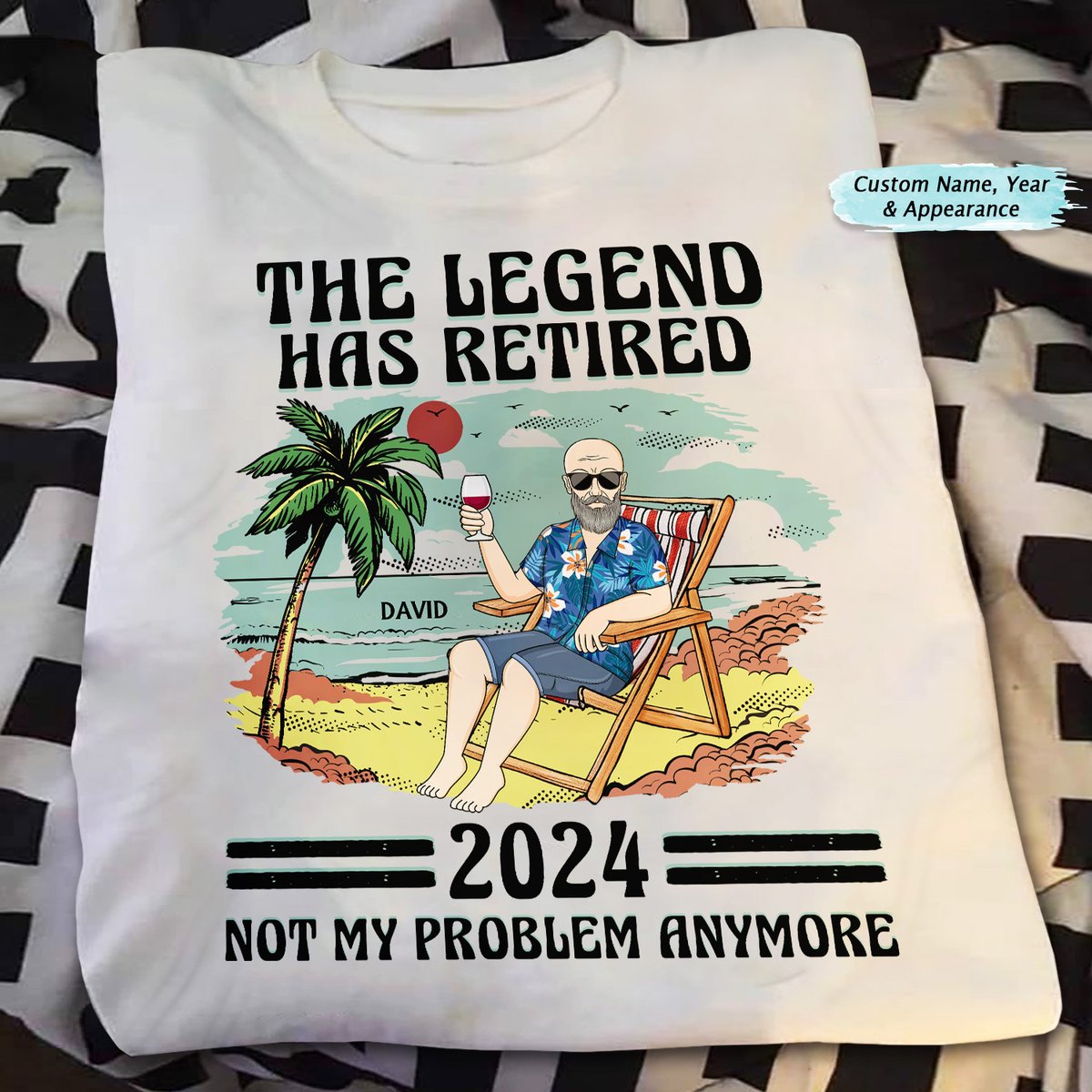 The Legend Is Officially Off The Clock 🕕 👉 Order here: wanderprints.com/tr208nah3259-t… ✈ Worldwide Shipping! #wanderprints #tshirt #retirementgift #mom #mother #sister #grandma