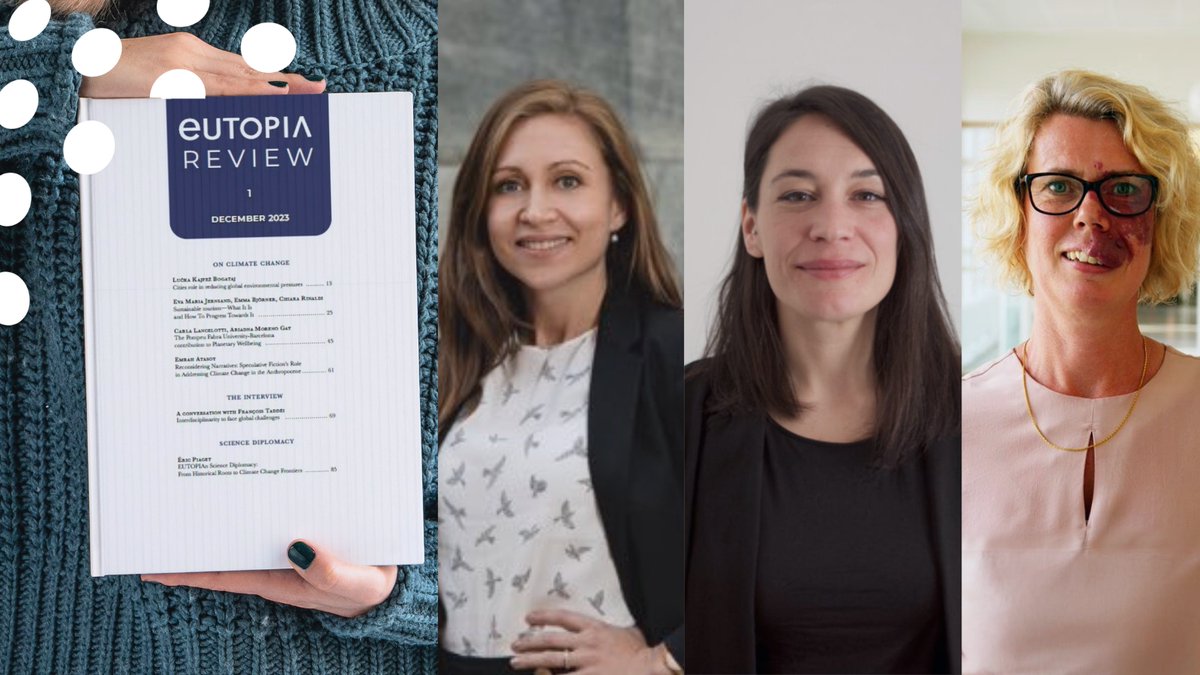 Focus on #EUTOPIAReview contributors✍️ Marketing researchers @EBjorner & Maria Jernsand from @goteborgsuni and @CaFoscari Researcher in sustainable place and management Chiara Rinaldi discuss 'Sustainable tourism—What It Is and How To Progress Towards It': bit.ly/eutopia-review…