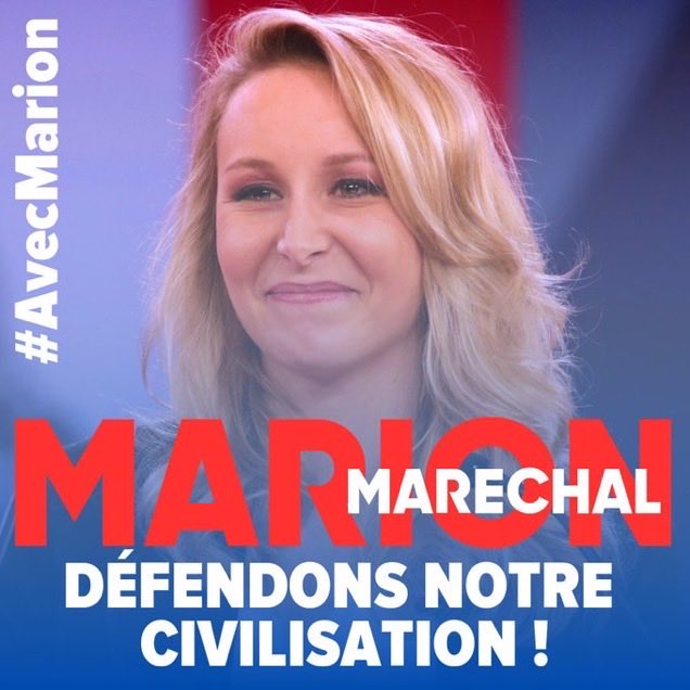 @nadine__morano Aujourd'hui il n'y a que la droite civilisationnelle de Marion Maréchal  et d'Eric Zemmour, vous vous travaillez avec les macronistes et le parti de M.Bayrou. Reconquête ne peut diviser une droite qui n'existe plus, vous affabulez.
@MarionMarechal 
#VoterMarion
