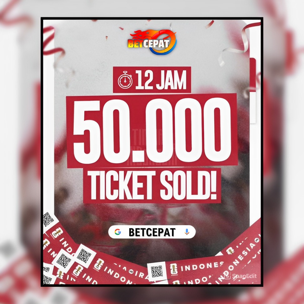 Tiket Kualifikasi sold out terjual dalam 12 jam 🔥
#selebgramindonesia #balapliar #fypage #fypchallenge #selebgram #vidioviral #rells #viralpost #jakartakeras #katakatabijak #fyp #rells #rellsinstagram #viral #fyppage #betcepat #betcepatgacor #betcepatinfo #betcepatslot #Info