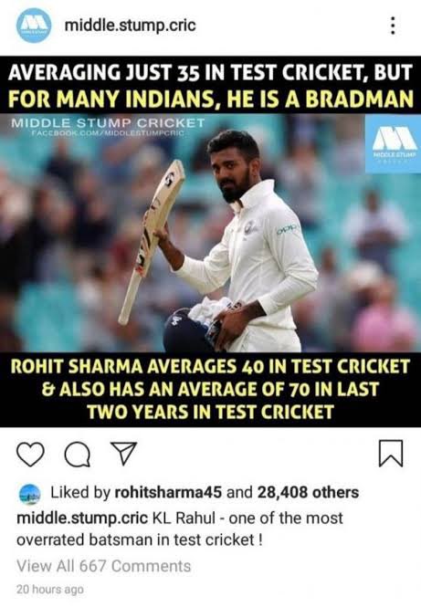 Rohit Sharma can never be Virat Kohli