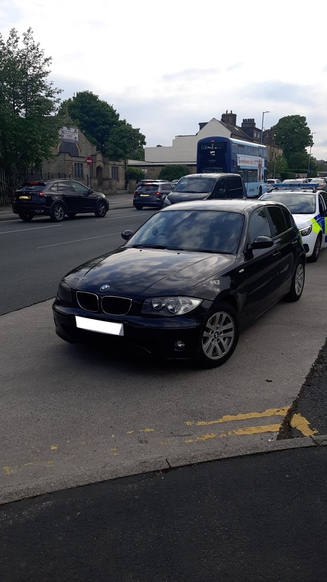 We saw this @BMW on Leeds Old Rd @WYP_BradfordE with some front end damage. Driver stated that he had just bought it and thought the insurance came with the car. Obviously it didn't! Vehicle seized and driver reported to court. #opsteerside @DriveInsured @OpTutelage