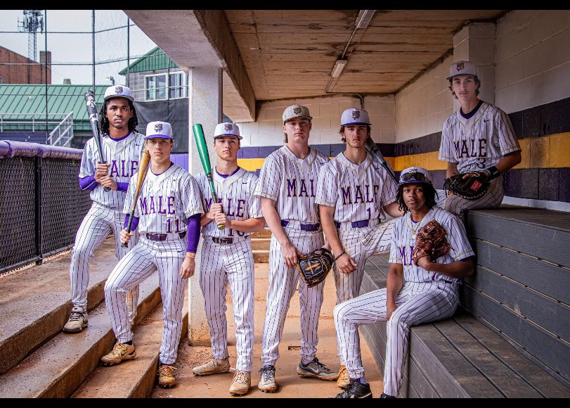 MaleHSBaseball1's tweet photo. We are at home tonight playing against  @HsOldham.  It’s Senior Night for our special upperclassman. Lots to celebrate, but we are are so proud of their dedicated years of leadership. Game starts at 6:00 at Edward’s Field and the ceremony will begin at 4:30. 🟣🟡⚾️ #ForeverTheH https://t.co/1PJEevWPvl