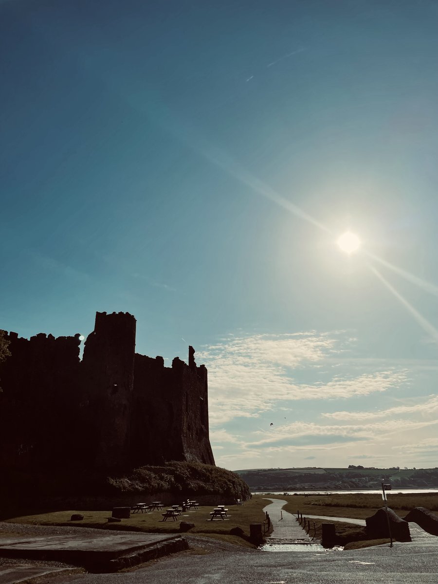 A stability inspection in Laugharne with stunning views and some good weather!