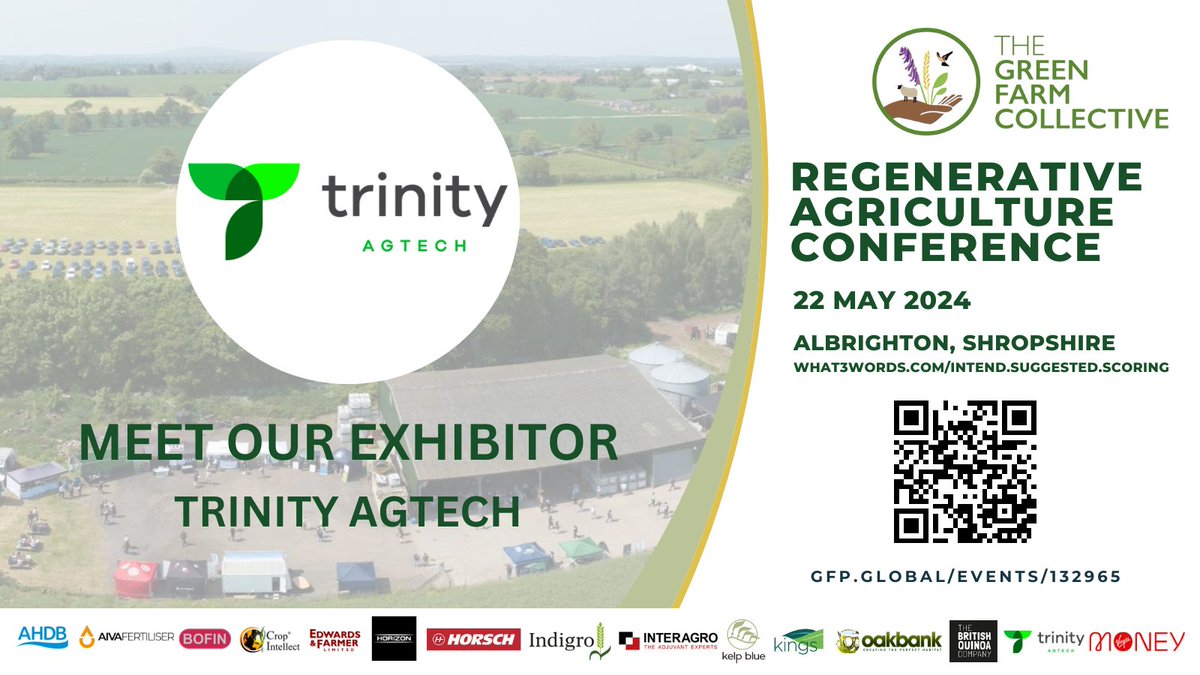 Visit our stand at @TheGreenFarmCo1 conference next Wednesday to discover how you can measure and profit from your natural assets like #carbon, #biodiversity, and water protection with Sandy. 🌳🌻💧   

Whether you're in farming, estates, retail, processing, consulting, advising,