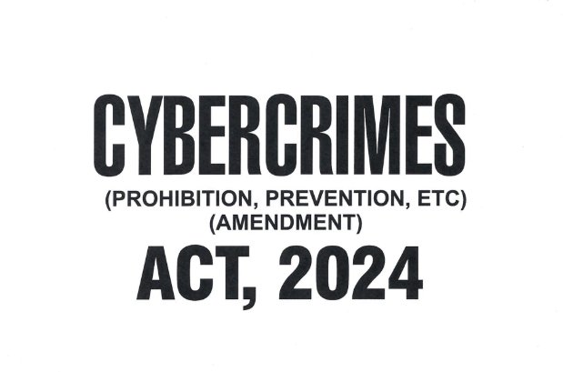 The Cybercrimes (Prohibition, Prevention, Etc) (Amendment) Act, 2024 is available for download here 👉🏾👉🏾 bit.ly/4bEFLA3