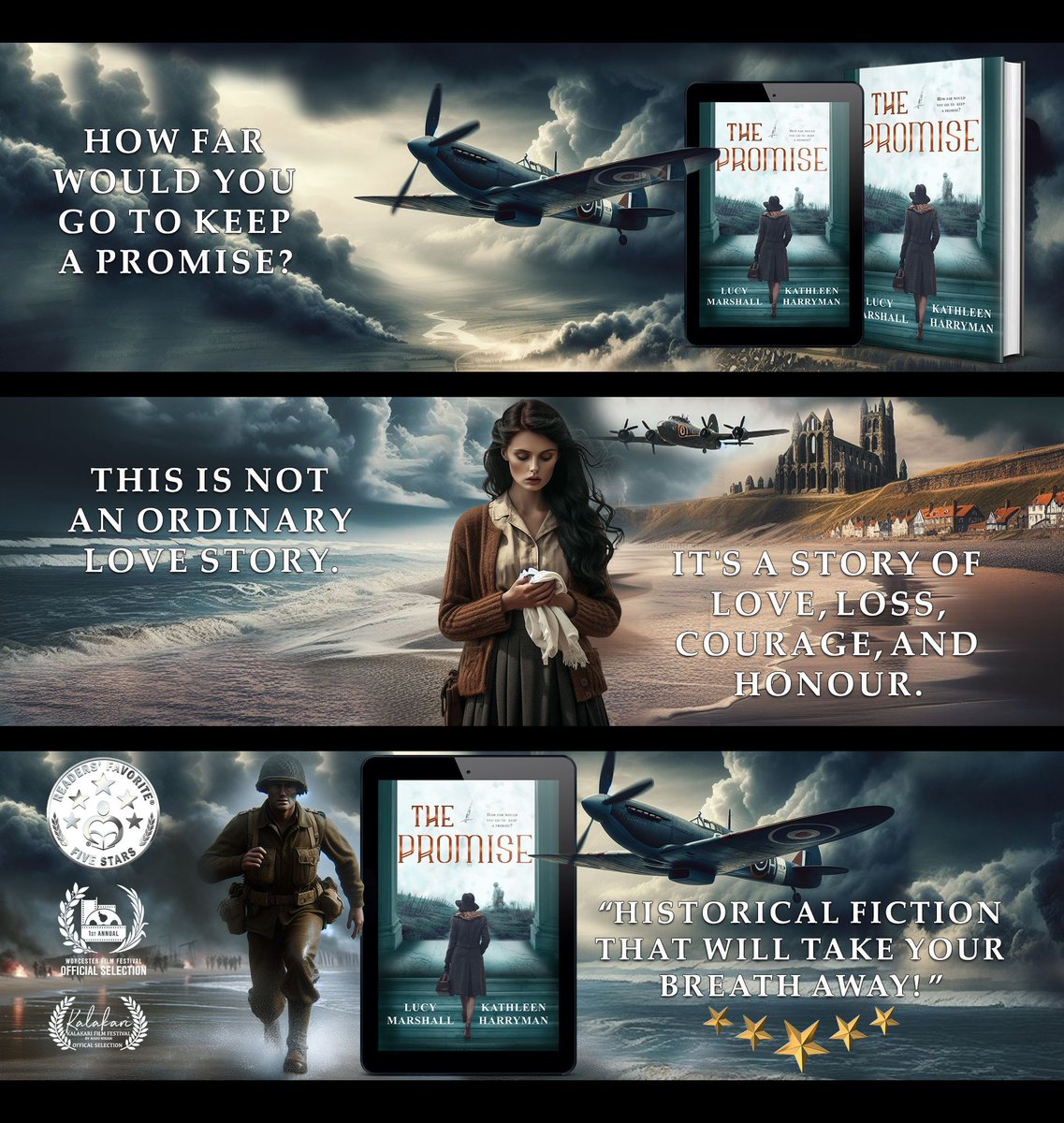 'A captivating and brilliantly crafted piece of historical fiction that will take your breath away! Absolutely recommend this well-developed and pull-at-your-heartstrings read.' #KU #kindle #audible #paperback buff.ly/4d8fVGo #Romance #HistoricalFiction #WWII #Histfic