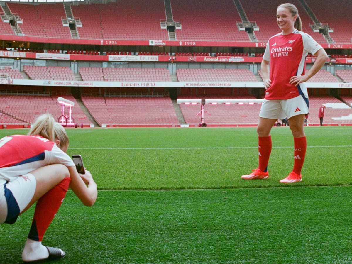 Lights, camera, action 📸

Step behind the scenes with @Arsenal and @ArsenalWFC 🔴