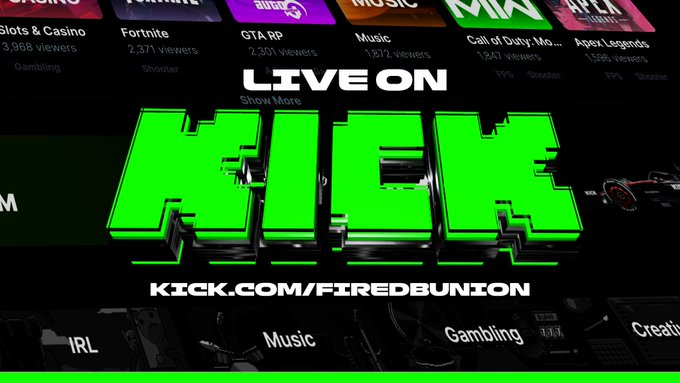now turning in to a furry on fortnite EP 2 + Giveaway! | kick.com/firedbunion Live now! #kick #kickstream #kickstreamer #kickstreamers #kickstreaming #kickarmy #fortnite #fortniteC5S2 @KickStreaming @KickCommunity @KickLiveNow @StakeEddie