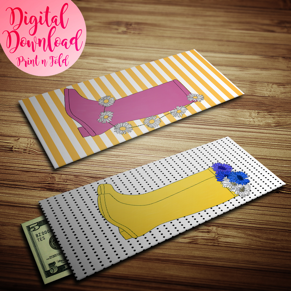 April showers bring may flowers

 etsy.me/3REPCz7 

#moneyenvelopes #cashenvelopes #printable #printyourself #lastminutegift #giftenvelopes #moneysorting #moneysaving #savingenvelopes #wellies #rainboots