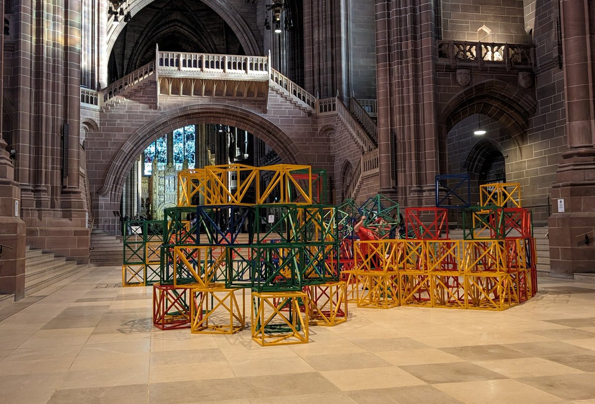 Have you visited group show Infinite Encounters @LivCathedral yet? In 2018, we spoke with one of the exhibition's artists, Rasheed Araeen: “Now people realise that there are not only white artists…” thedoublenegative.co.uk/2018/12/now-pe…