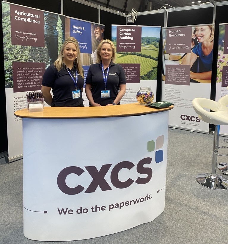 We're all set up for the second day of the #pigandpoultryfair in Birmingham. If you're visiting the show, stop by stand 10-222 to meet Karen & Rhi. We look forward to seeing you there! @PigPoultry