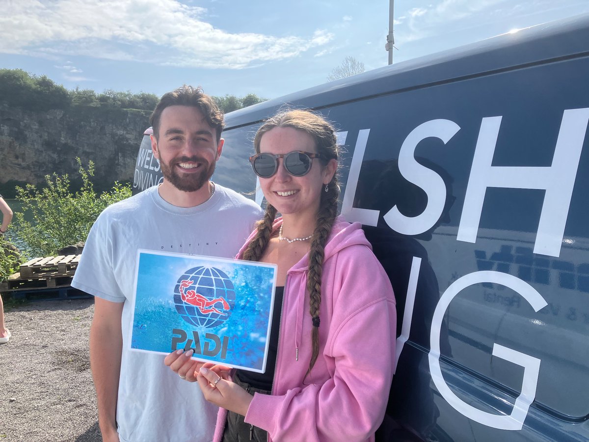 WelshDiving1's tweet photo. CONGRATULATIONS this week to Katie, Adam , Ava, Karl and Scott who are now PADI Open Water divers!! Also to Lucca, Lisa, Terry and Emma who completed their first PADI Open Water dives. Also well done to Sam, Dave and Shannen who are now PADI Advanced Open Water divers!! https://t.co/VS30hXhzZ4
