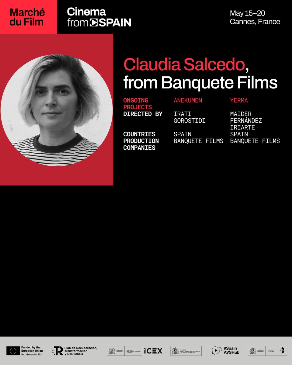 AVfromSpain_'s tweet photo. Get ready to meet the Spanish talent at @mdf_cannes
The Producers Network brings together over 400 producers to create opportunities and kickstarting co-production projects between countries. 🫱🏻🫲🏼🌍
#MarchéDuFilm #CinemafromSpain #AudiovisualfromSpain #ProducersNetwork https://t.co/swsVMHyDMD