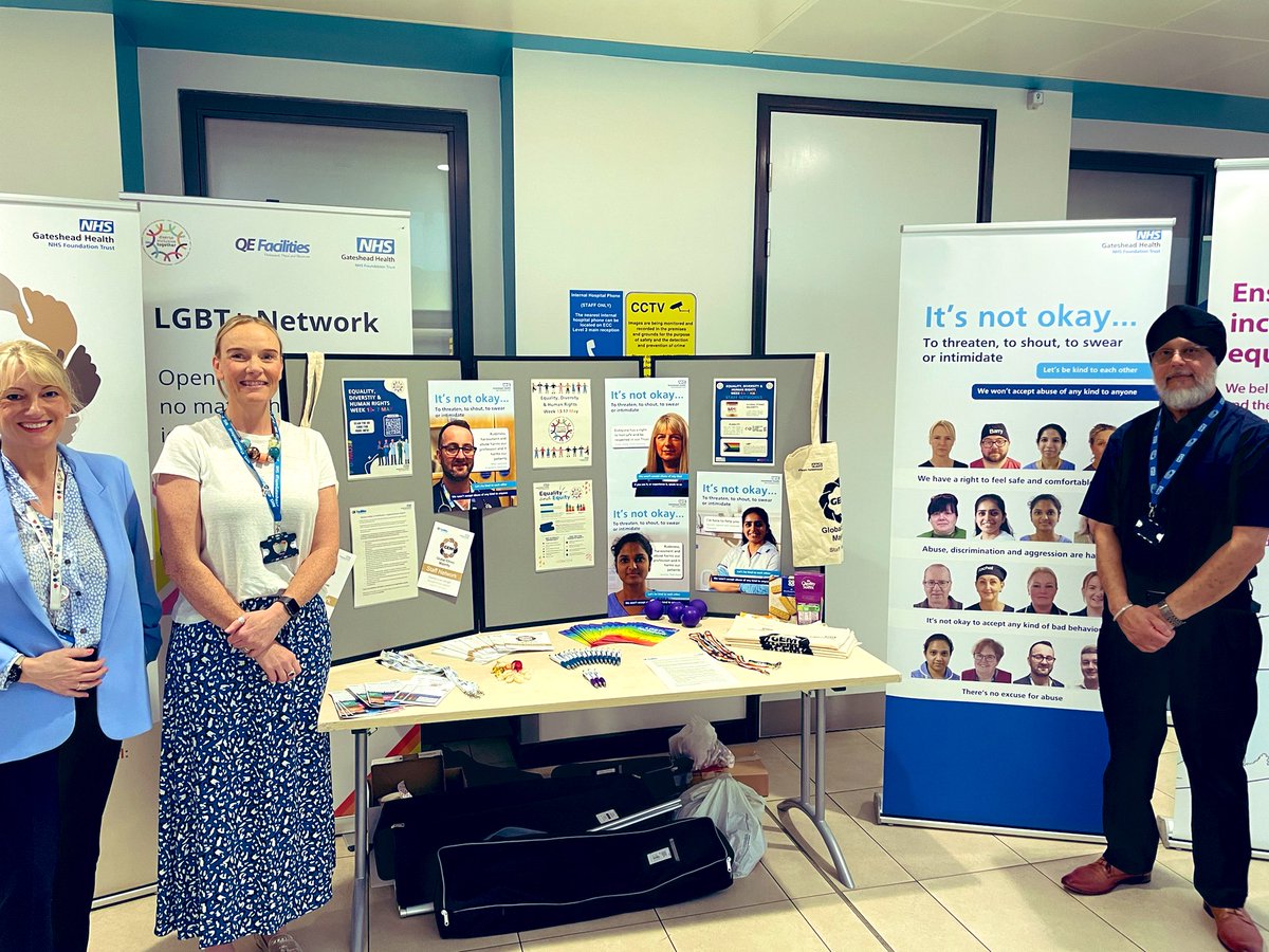 Amanda venner (@venneramanda) on Twitter photo Equality, diversity and human rights week in action! We will be in the hub for tea and chat at 1pm today, come and say hi!!👋 <a href="/Gateshead_NHS/">Gateshead Health NHS Foundation Trust</a> <a href="/ghntlgbt/">Gateshead NHS Trust LGBT+ Staff Network</a> <a href="/gateshead/">Gateshead Council</a> <a href="/ghnt_gem/">GEM Staff Network</a> <a href="/ghntd_ability/">🌻D-Ability Staff Network🌻</a> <a href="/NHSEmployers/">NHS Employers</a> #EQW2024 Equality, diversity and human rights week in action! We will be in the hub for tea and chat at 1pm today, come and say hi!!👋 <a href="/Gateshead_NHS/">Gateshead Health NHS Foundation Trust</a> <a href="/ghntlgbt/">Gateshead NHS Trust LGBT+ Staff Network</a> <a href="/gateshead/">Gateshead Council</a> <a href="/ghnt_gem/">GEM Staff Network</a> <a href="/ghntd_ability/">🌻D-Ability Staff Network🌻</a> <a href="/NHSEmployers/">NHS Employers</a> #EQW2024