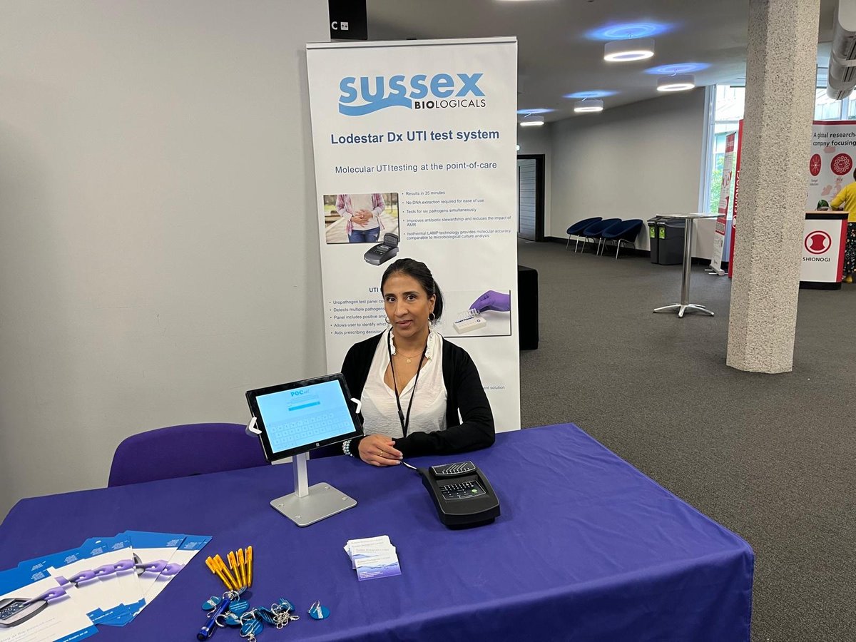 BiologicalsLtd's tweet photo. Good Morning, we are the BSAC annual two-day conference. See our stand to learn about our UTI POC device! Featured in our photos is another upcoming product๐
#AMResistance #PublicHealthW #MicrobioSoc #AntibioticResis #BSACandJAC #UTI #microbiology #AntimicrobialResistance https://t.co/iIl6EBO33m