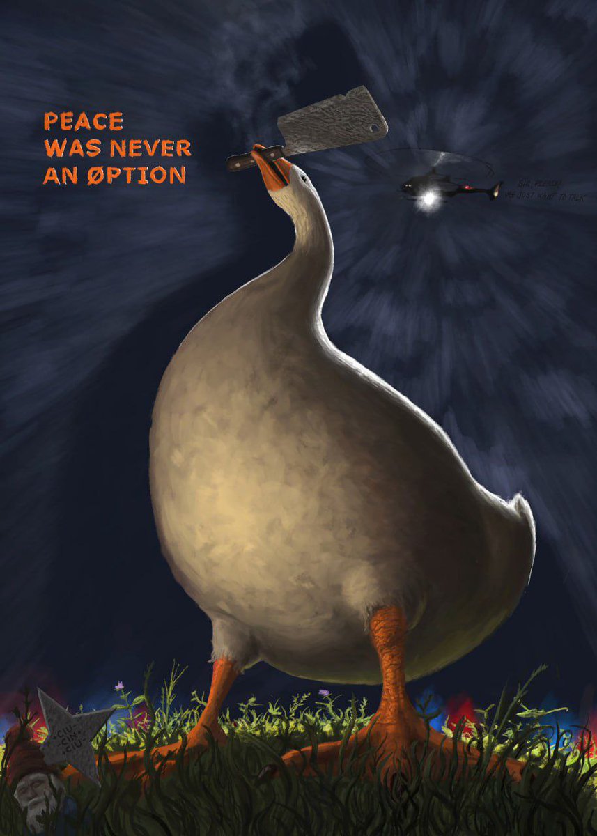 The goose will conquer all odds.

$HONK through them all!
