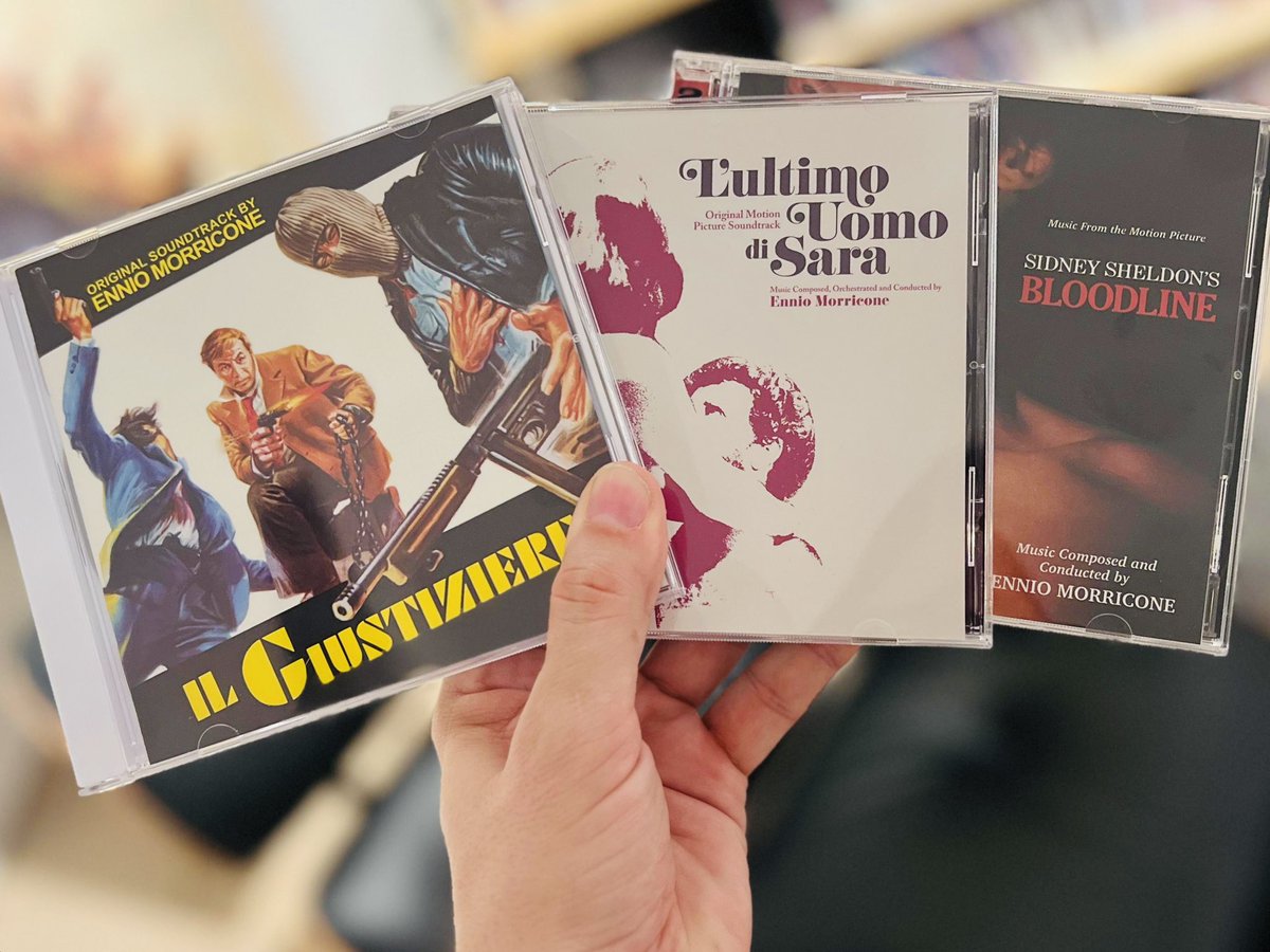 The 'Human' Factor (Víctimas del terrorismo in Spain, El Giustiziere in Italy), L'ultimo uomo di Sara and Bloodline (Lazos de sangre in Spain). Maybe not three of Ennio Morricone’s most popular works. But nevertheless, three excellent soundtracks now available in pitch perfect