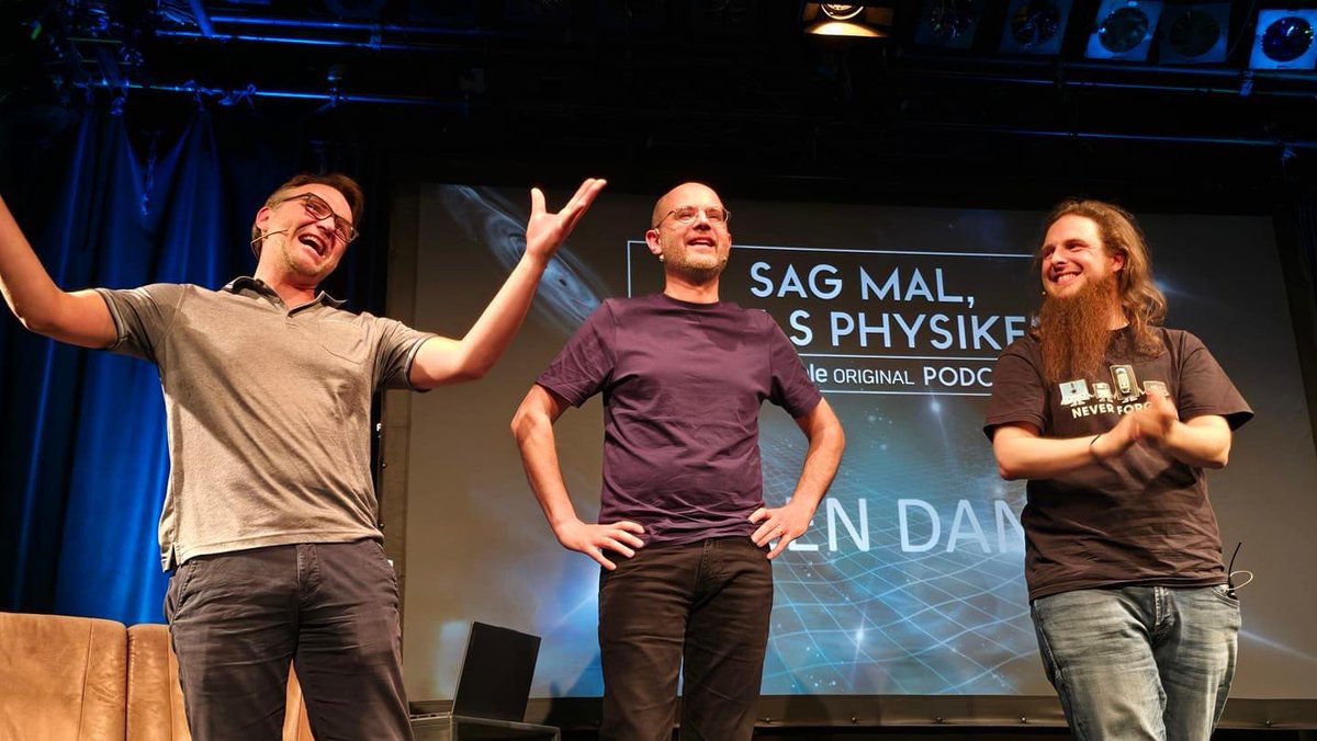 Sag mal, Du als Physiker (@du_als_physiker) on Twitter photo Heute in Hamburg (ausverkauft), morgen in Berlin (gibt noch ein paar Tickets), Sonntag Köln (ausverkauft)
Wir freuen uns auf Euch 🤩🤩🤩🤩
<a href="/schrder_jens/">Jens Schröder</a> <a href="/fkpscorpio/">FKP Scorpio</a> <a href="/kumullus/">Elisabeth Rank</a> Heute in Hamburg (ausverkauft), morgen in Berlin (gibt noch ein paar Tickets), Sonntag Köln (ausverkauft)
Wir freuen uns auf Euch 🤩🤩🤩🤩
<a href="/schrder_jens/">Jens Schröder</a> <a href="/fkpscorpio/">FKP Scorpio</a> <a href="/kumullus/">Elisabeth Rank</a>