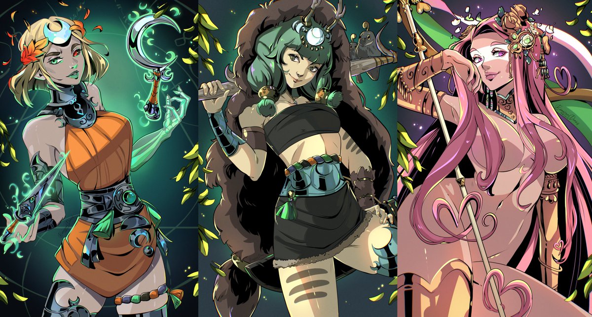 I really like how they look together QQ Also this would be a nice deskmat! haha 😍