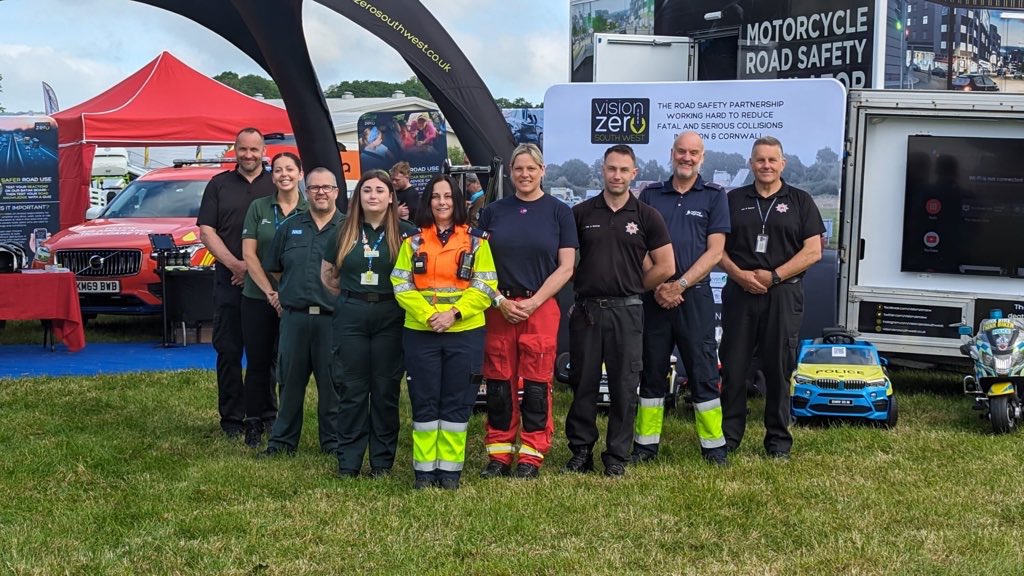 Come and meet the Devon Air Ambulance Team at the Devon County Show along with the Vision Zero team and our Emergency Services colleagues!