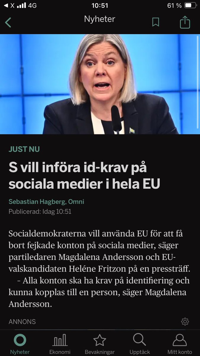 Socialdemokraterna är dumma i huvudet