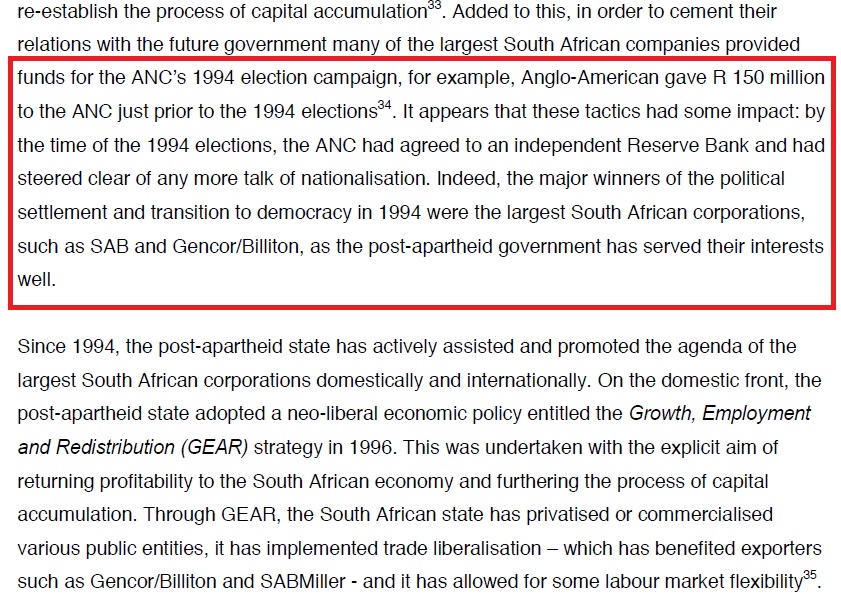 ANC regime introduced GEMS, PIC and IPPs to provide state subsidies for a few extremely wealthy White men, NHI is just another effort. Look at WHO funds the ANC since 1994