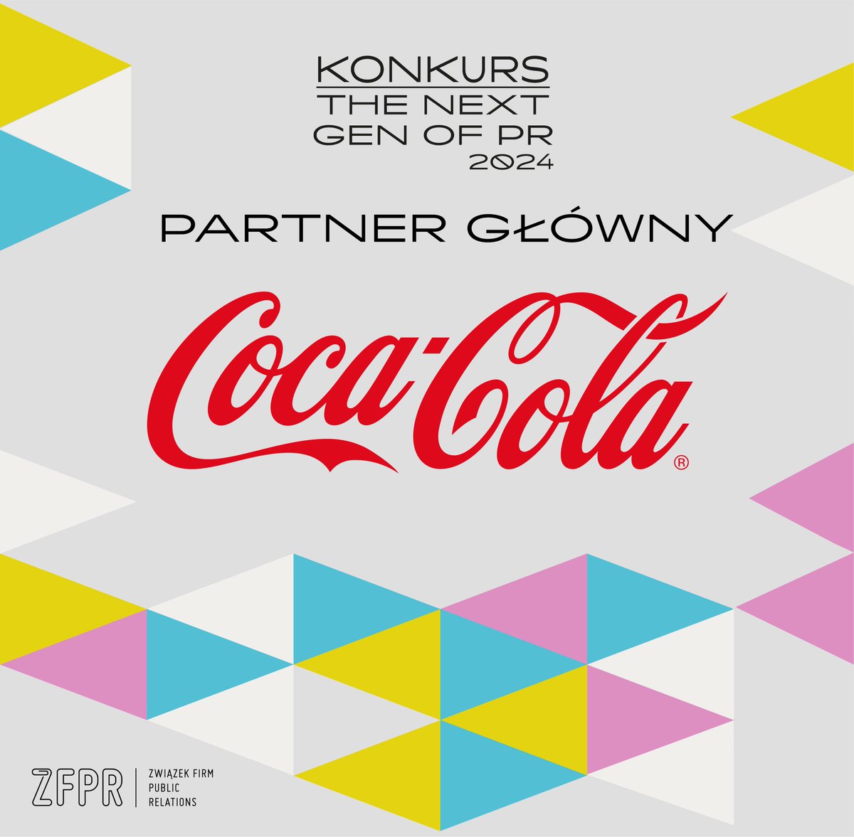 Razem lepiej, prawda? 😍 Dlatego w tegorocznej edycji konkursu The Next Gen of PR partnerem głównym, a co za tym idzie pomysłodawcą briefu została marka #CocaColaPolska! 🔥🔥🔥

Czekamy na Wasze zgłoszenia do końca maja! 👉 zfpr.pl/genofpr/

#thenextgenofpr #konkurspr