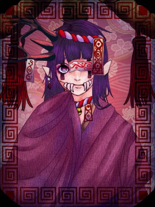 過去絵を発掘した6年くらい前の絵 