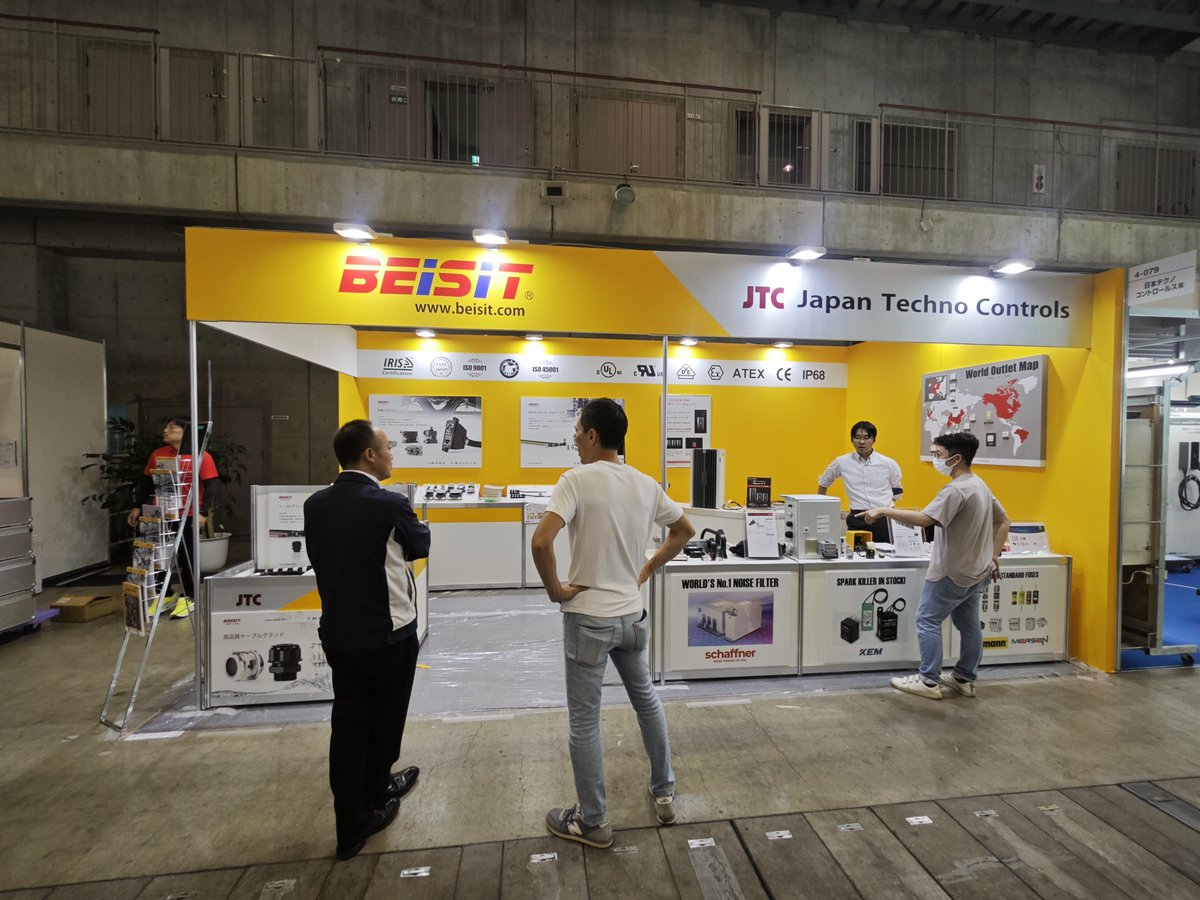Beisitelectric's tweet image. BEISIT&apos;s Kanazawa exhibition starts today！Booth 4-079.
BEISITの金沢展示会が今日始まります！ブースは4-079です。
beisitelectric.com
#BEISIT #CableConnectors #heavydutyconnectors #circularconnectors #kanazawaexhibition