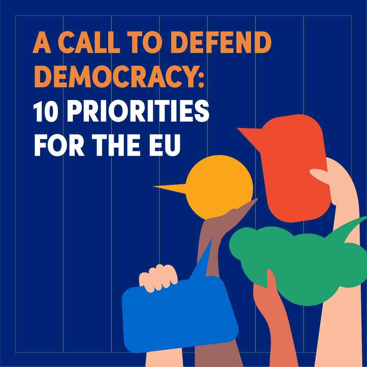 “The EU is a global champion of democracy. The future authorities of the @Europarl_EN, the @EUCouncil, & the @EU_Commission must ensure that its commitment to #DefendDemocracy does not waver in the face of a multitude of global crises.' - @KevinCasasZ ➡️ idea.int/news/global-le…