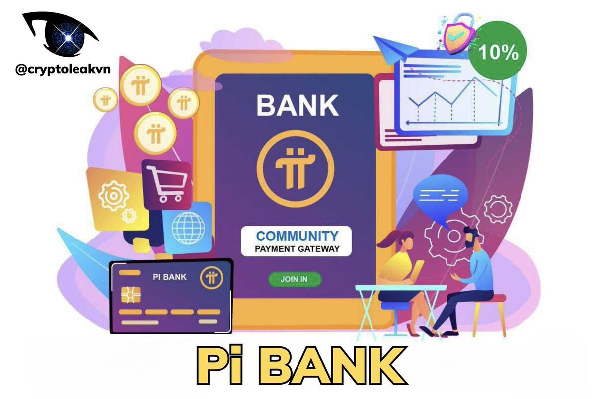 If Pi Network develops #PiBank within its ecosystem, PiBank could have positive impacts on the Pi Network ecosystem, including:

1. Asset storage and management support: PiBank can provide a secure and convenient platform for users to store and manage their assets, including