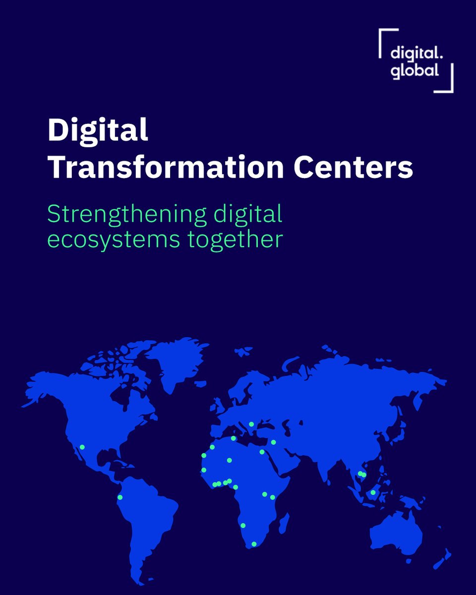 Our 22 #DigitalTransformationCenters are driving change worldwide 🌏! From empowering women in Ghana 🇬🇭 and Mauritania🇲🇷 to strengthening SMEs in Vietnam 🇻🇳 and Mexico🇲🇽, they're shaping a greener, more inclusive future.  Get to know their work👉 : bmz-digital.global/en/digitalzent…