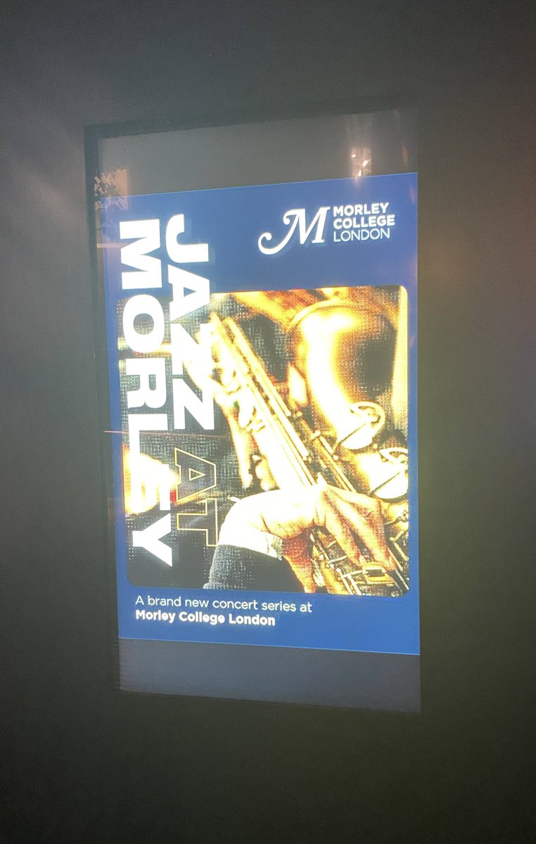 Tomorrow!! - last show of the @morleycollege Jazz Series 2024 The great @GeorgiaMancio trio (plus interview). Do not miss morleycollege.ac.uk/jazz-at-morley… @Jazzwise @jazzfm @SteinwayHallUK @MorleyRadio @BBCRadioLondon