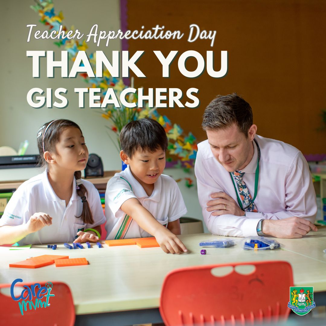 Behind every successful student, there is an inspiring teacher. ✨

Happy Teacher's Day to all our brilliant #GISMalaysia educators, shaping minds, igniting passions, and lighting the way to a brighter future! 📚 

We love our teachers! ❤️ #WeAreGIS #TeachersDay