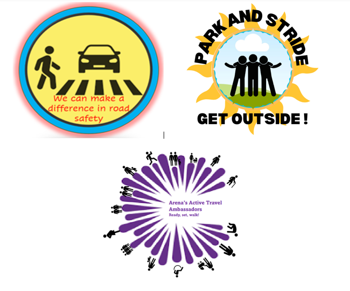 Check out these awesome campaign logos from the ATA ambassadors @SAINT_JOHN_WALL @kechg @COREArenaAcad I'm looking forward to seeing their road safety, park & stride and active travel safety awareness campaigns come to life! #ModeshiftATA