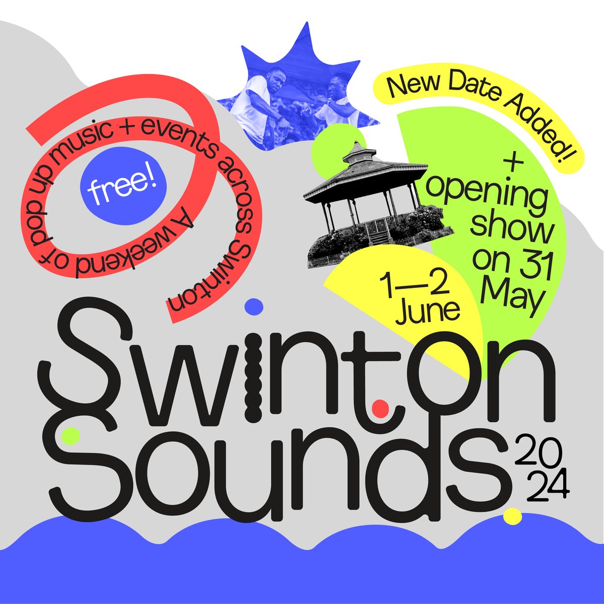 The line-up for Swinton Sounds 2024 is here and bigger than ever! A full weekend of FREE pop-up music, performance and fun, taking audiences on a journey spanning the park, the pub, the precinct, and the Palais. #SwintonSounds