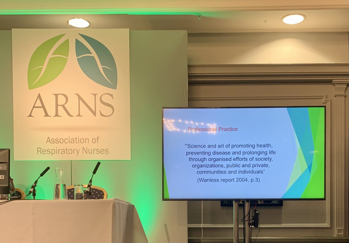 ARNS_UK's tweet image. ‘The science and art of promoting health, preventing disease and prolonging life as a society’ #ARNS2024