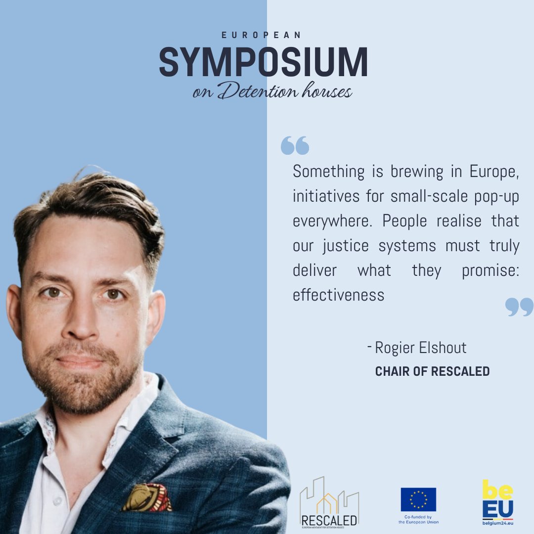 Rogier Elshout delivered an inspiring closing speech at our symposium, highlighting the shared desire for systemic change across Europe.