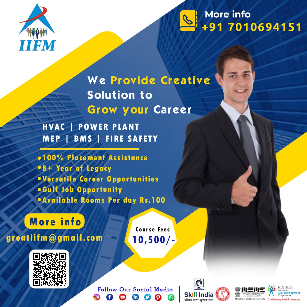 IIFM49903246's tweet image. We Provide Creative Solution to
Grow your Career!
100% Placement Assistance
8+ Year of Legacy
Versatile Career Opportunities
Gulf Job Opportunity
#engineeringproblems #life #electricalengineer #follow #arquitetura #machine #structuralengineering #developer #d #hiphop  #football
