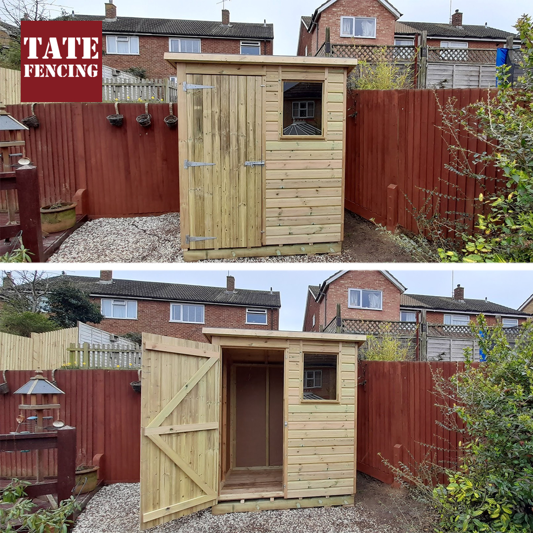 A 1.2m x 1.8m pent shiplap shed - complete with shed door, single window, treated timber shelf and EPDM rubber roof.
📍 Tonbridge, Kent

#gardenshed #shiplapshed #shedinstall #shedinstallation #gardenstore #gardenstorage #gardenbuilding #tonbridge #kent #eastsussex #tatefencing
