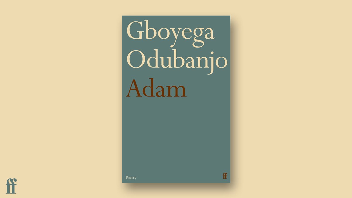 We are proud and honoured to be publishing Gboyega Odubanjo’s collection, Adam – a questing, courageous and brilliant work – on the 4 July 2024.

faber.co.uk/journal/faber-…