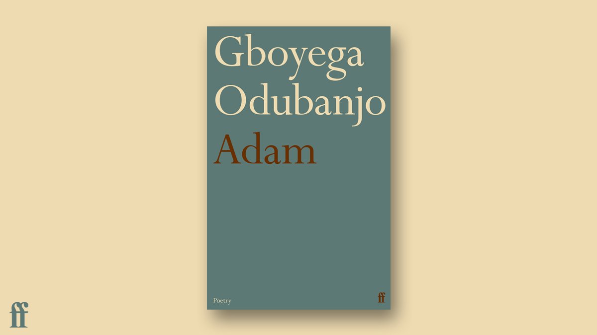 We are proud and honoured to be publishing Gboyega Odubanjo’s collection, Adam – a questing, courageous and brilliant work – on the 4 July 2024. faber.co.uk/journal/faber-…