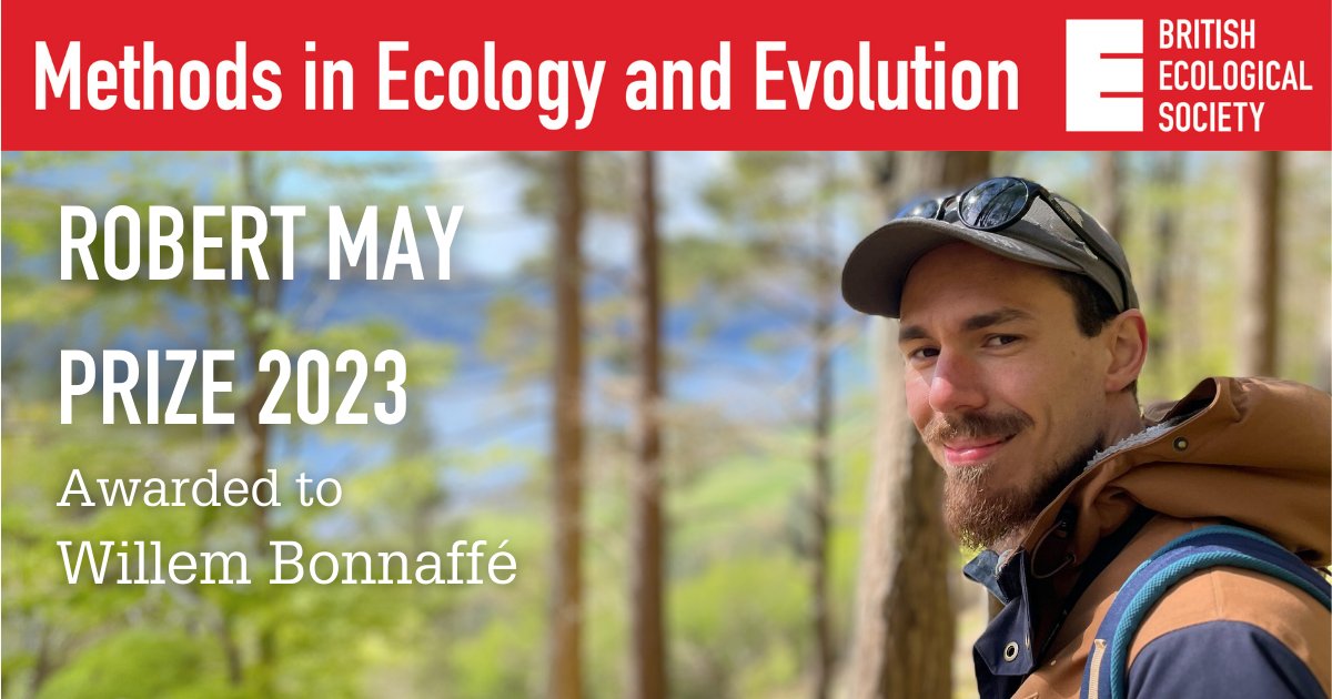 Congratulations to Willem Bonnaffé, on winning the Robert May Prize 2023 for “Fast fitting of neural ordinary differential equations by Bayesian neural gradient matching to infer ecological interactions from time-series data.” @MethodsEcolEvol Read now 🔗 ow.ly/LaLE50Rzhsx