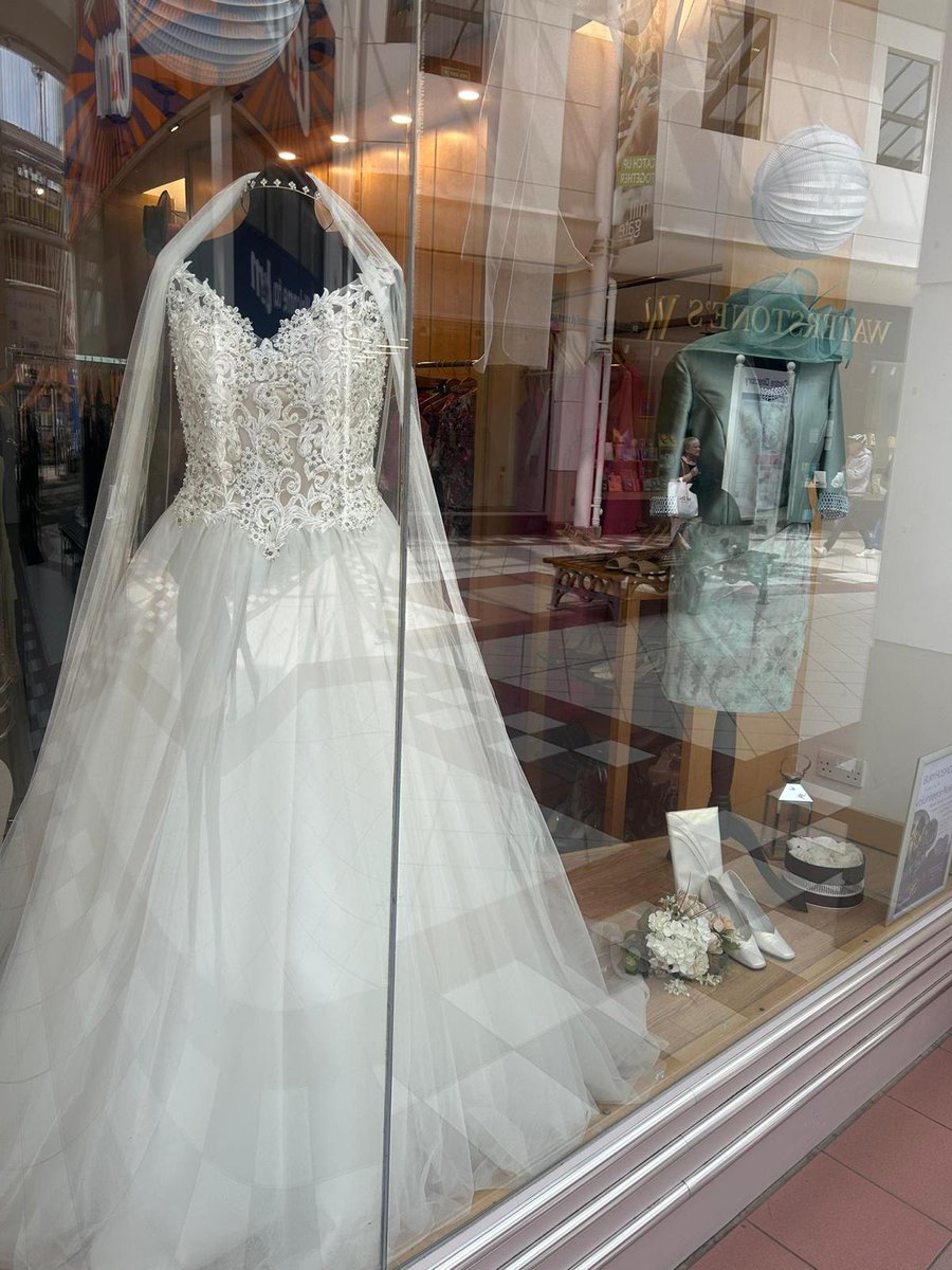 You can get everything you need for a wedding at Brides of Bury, in @MillGateBury. Shop everything from bridal wear to guest wear to cruise wear. Open: Mon-Sat, 10.00-4.00pm.