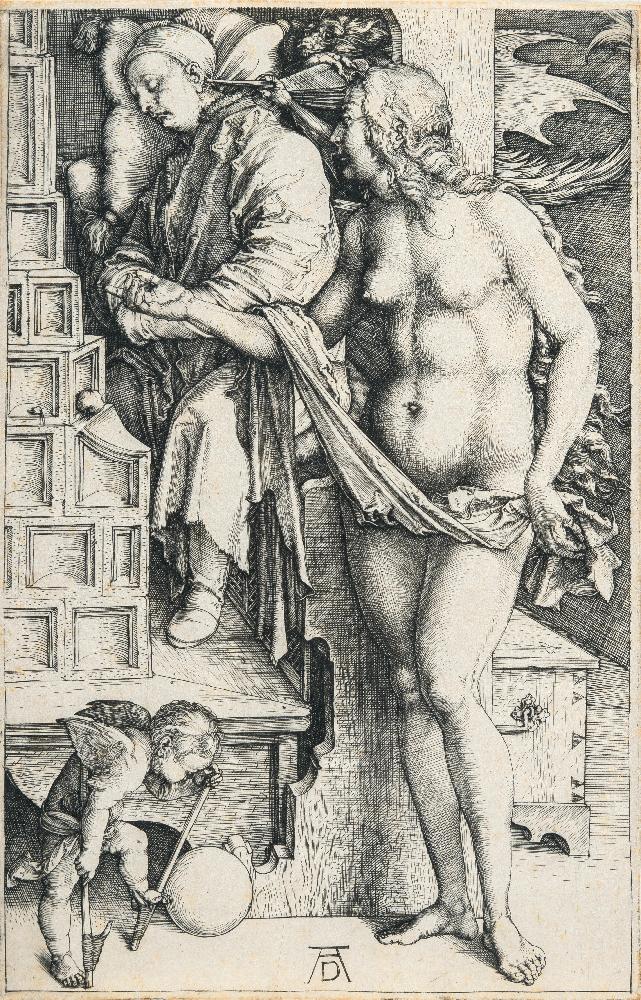 Lot-Highlight - The Temptation of the Idle Man (The Doctor's Dream) (c.1498) by Albrecht DÜRER to be auctioned at Karl & Faber in Munich on May 17th. artprice.com/artist/33949/a…