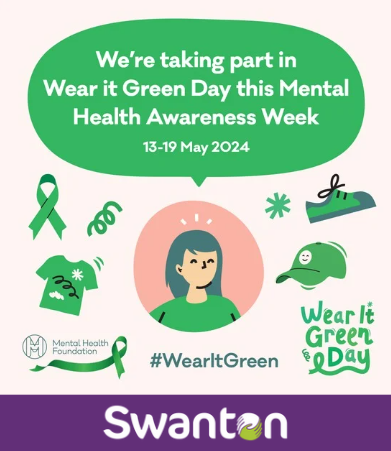 🌿💚 Happy Wear It Green Day! 💚🌿

Join us for Wear it Green Day today as we unite across the organisation to raise awareness for the #Mentalhealthfoundation  

If you are able to make a donation, please visit:- 🔗justgiving.com/page/swanton-c…

#SwantonEthos #WearItGreenDay