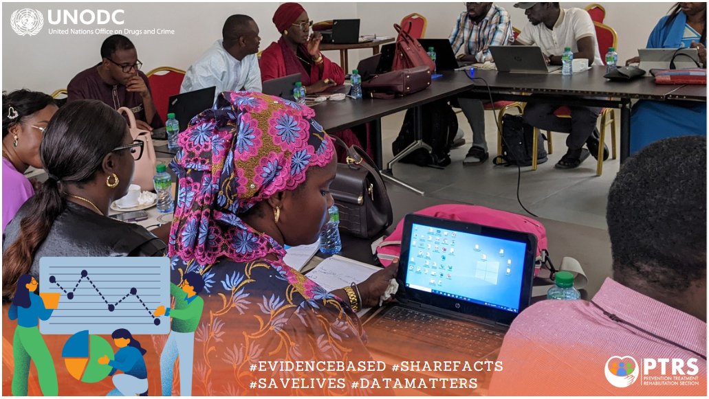 .@UNODC_WCAfrica & @UNODC_PTRS supported @MinisteredelaS1 in organizing a workshop for health professionals to include data collection on #druguse within the national data platform for mental health facilities in #Senegal #DHIS2 #DataMatters #ShareFacts #SaveLives