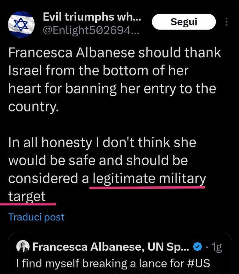 Zionism is an international terrorist movement.

Hands off @FranceskAlbs ya monsters