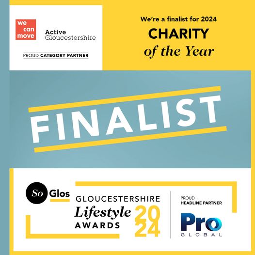 Wish us luck at tonight's @soglos Gloucestershire Lifestyle Awards at @stroud_sub!

We are thrilled to have been chosen as finalists for the Charity of the Year category, sponsored by @activeglos!

 #sggla #sggla2024 #soglos #charityoftheyear